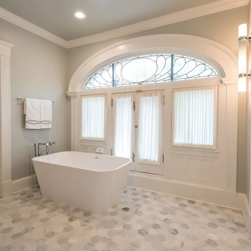 newly remodeled bathroom