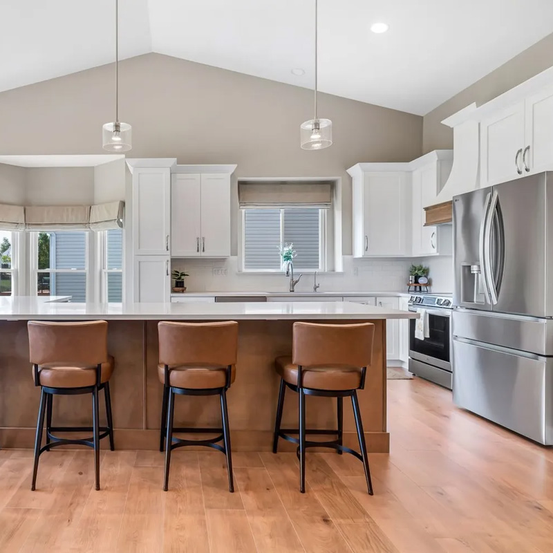 newly remodeled kitchen