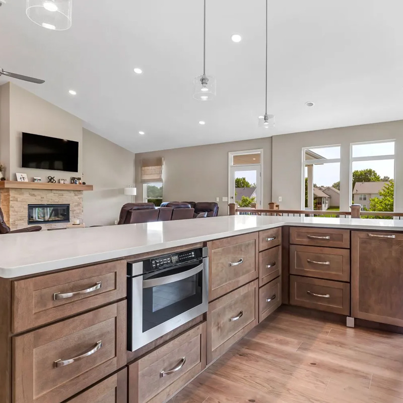 newly remodeled kitchen